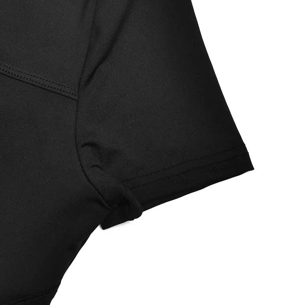 JULISSA MO Turtleneck Yoga Short Sleeve Zipper Women Playsuit High Waist Ruched Bodysuit Summer Slim Casual Sporty Playsuit New
