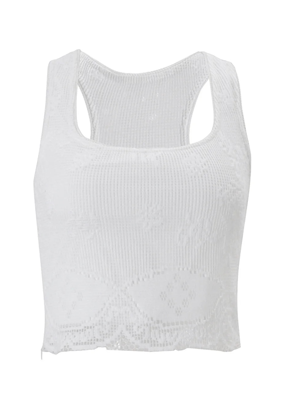 JULISSA MO Sexy Square Collar Ruffles Women Skirt Suit White Sleeveless Vest Mid Skirt Female Summer Slim Casual Two Piece Sets